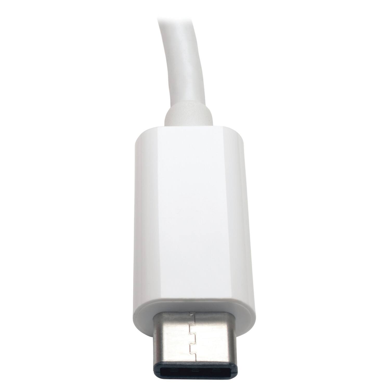 Angle. Tripp Lite - USB 3.1 Gen 1 Type-C to Gigabit Ethernet NIC Network Adapter.
