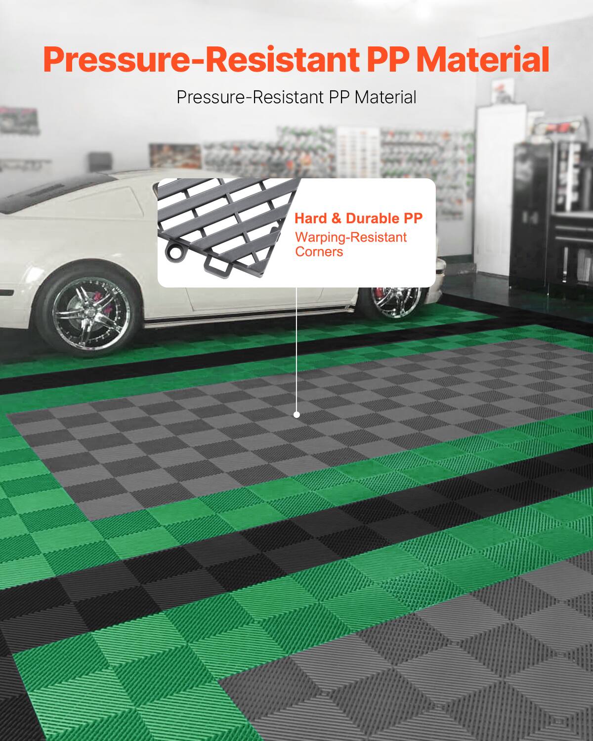 Pressure-Resistant PP Material, Hard & Durable PP, Warping-Resistant Corners