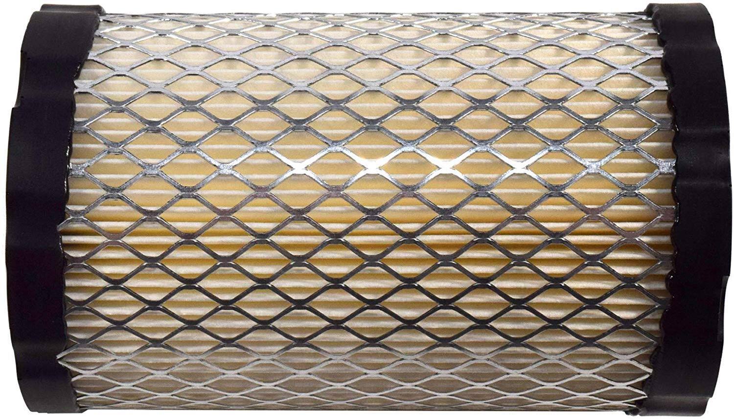 Angle. HQRP - Air Filter with Pre-Filter for John Deere LA135 D140 D130 Z225 X124 Riding Mower Replaces MIU13038.