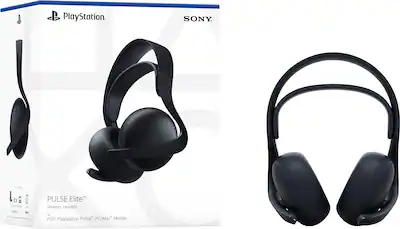 Sony PULSE Elite wireless headset Midnight Black 1000044173 - Best Buy Sony PULSE Elite wireless headset Midnight Black 1000044173 - Best Buy