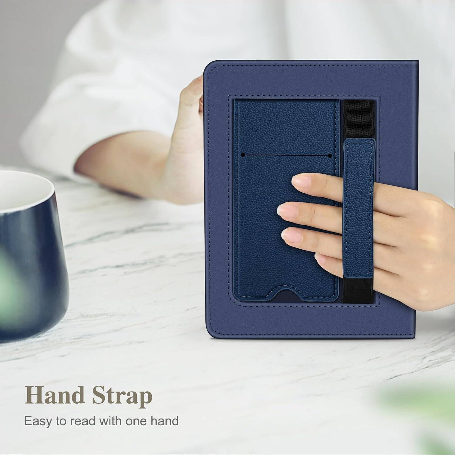 Hand Strap  
Easy to read with one hand