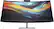 Front. HP - HP 740pm 40" Class Webcam 5K2K WUHD Curved Screen LED Monitor - 21:9 - Black, Silver.