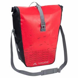VAUDE - Aqua Back Print Single Bike Bag - Red/Black