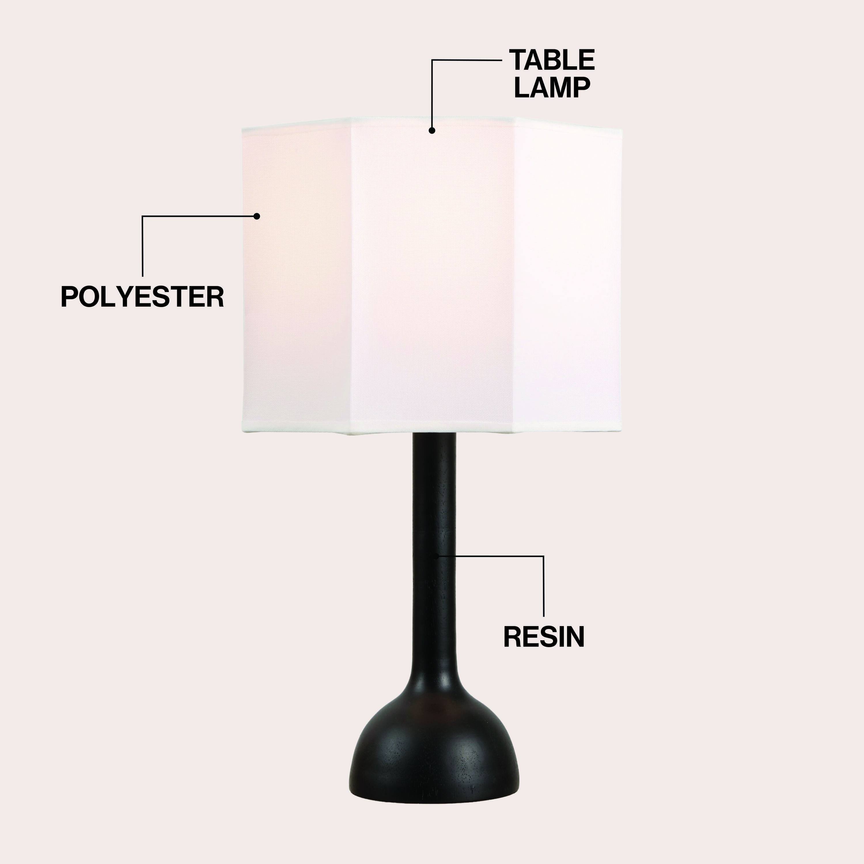 Jonathan Y Lisbet 21 in. Mid Century Modern Tubular Gourd Resin LED ...