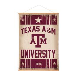 Evergreen Enterprises - Texas A&M Aggies 36" x 54" Large Canvas Wall Art Tapestry with Wood Frame - Multicolor