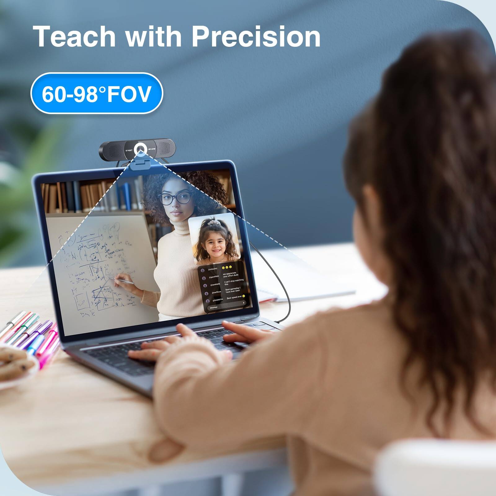 Teach with Precision  
60-98° FOV  

www.  
36mg - Junien TM Int PerPor DE DM-PP