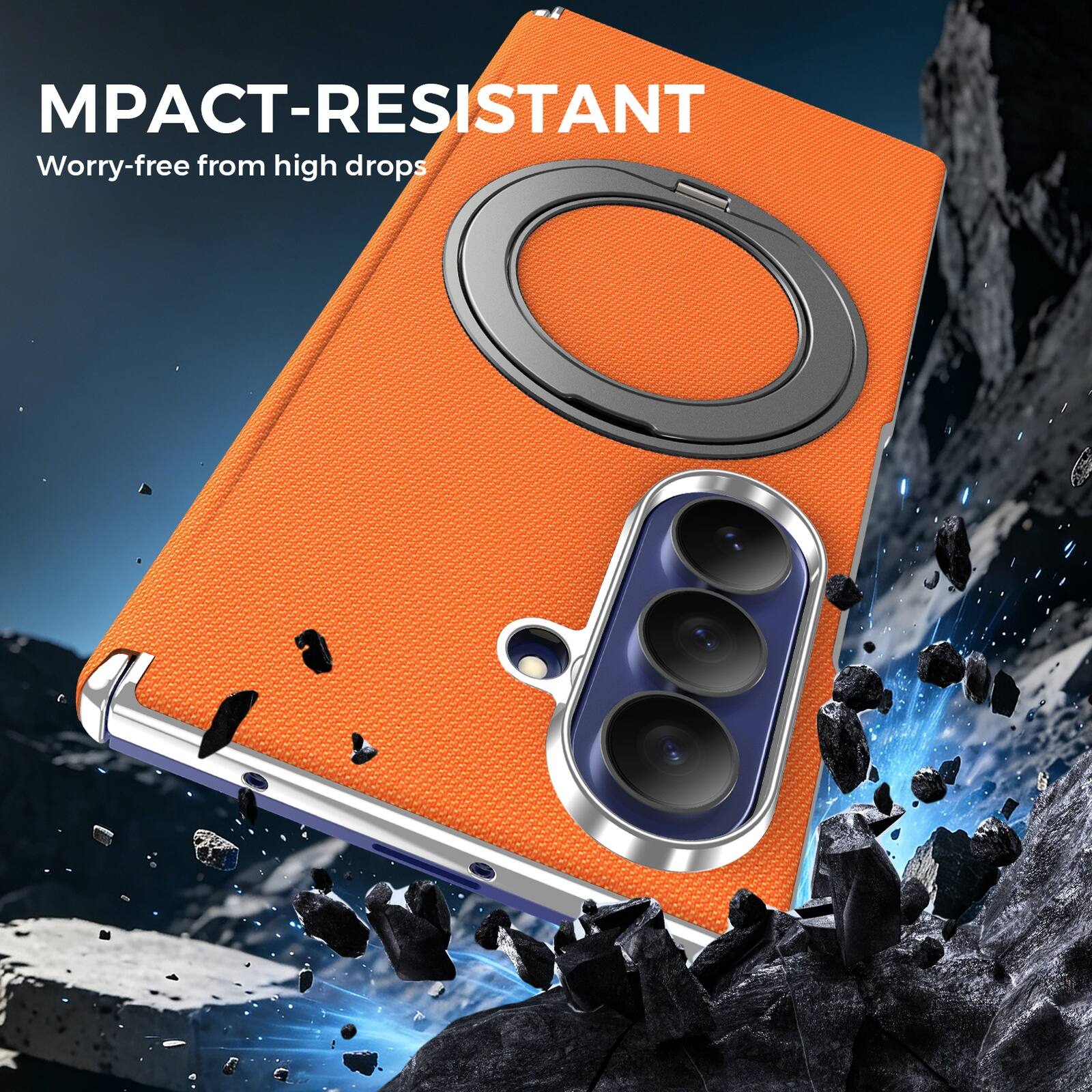 MPACT-RESISTANT  
Worry-free from high drops
