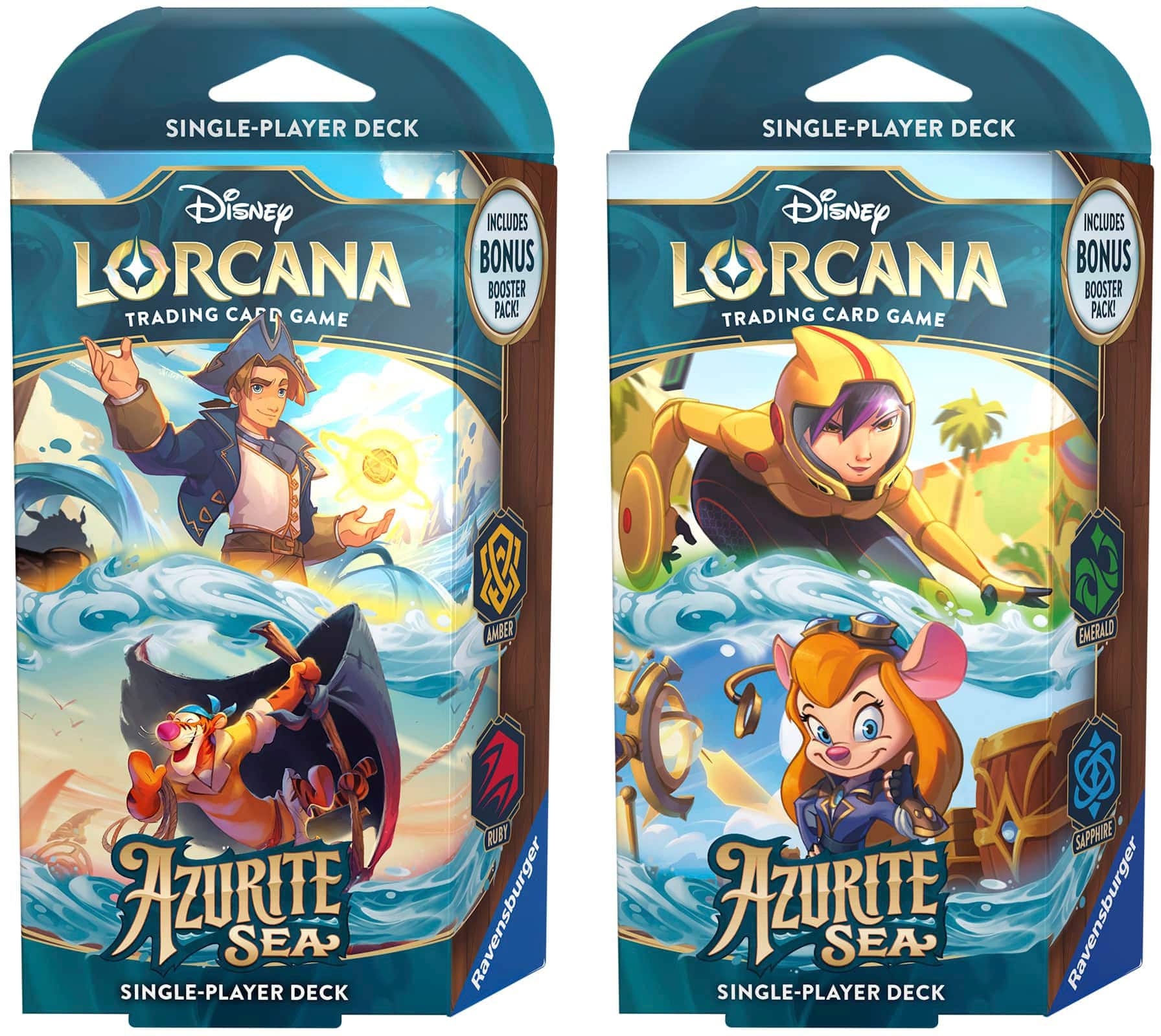 Disney - Lorcana: Azurite Sea Single-Player Deck - Styles May Vary - Front_Zoom