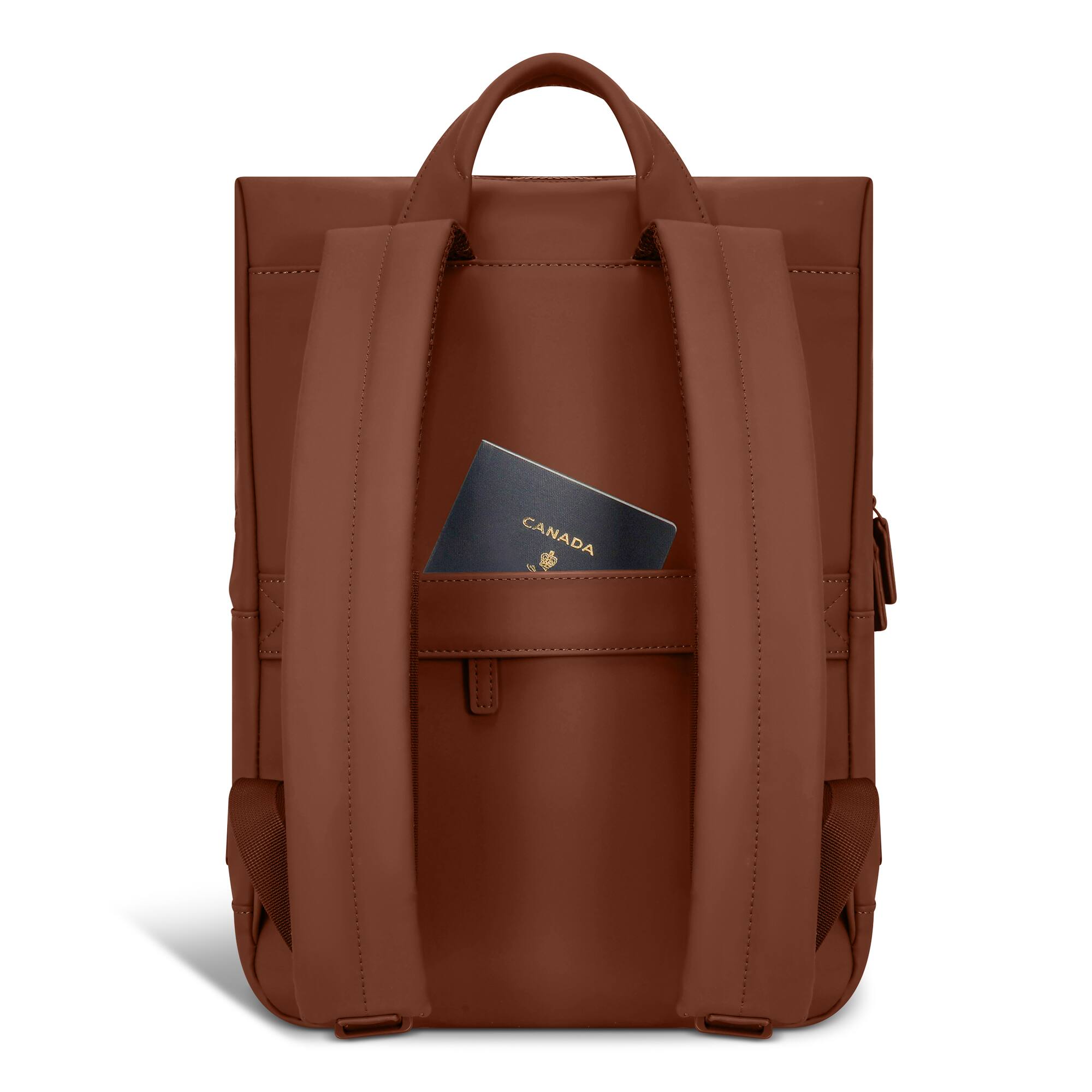 Alt View 2. Champs - Onyx Collection - Modern II Backpack - Brown.