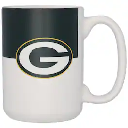 Logo Brands - Green Bay Packers 15oz. Colorblock Mug - Multicolor
