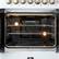 Alt View 4. Forno Appliances - Galiano 4.32 Cu. Ft. Freestanding Dual Fuel True Convection Range - White.
