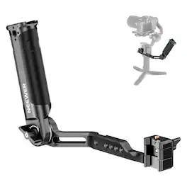 Neewer - Adjustable Sling Handle for DJI Gimbal - Low Angle Grip for RS4, RS3, RSC 2 & RS 2 - Black