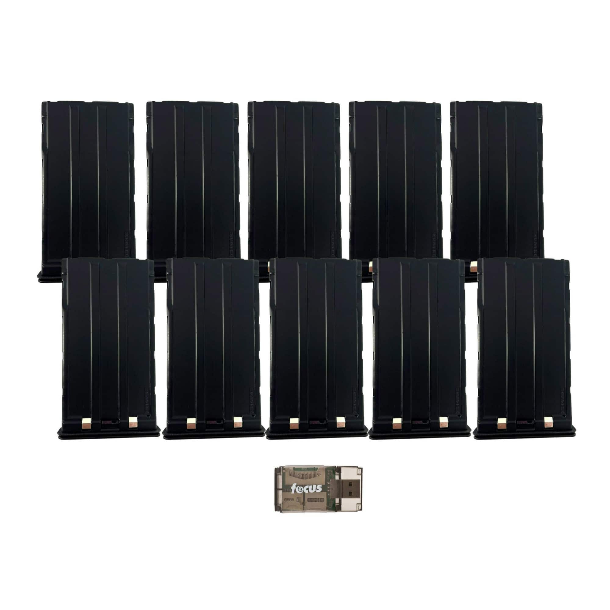 Browning Trail Cameras - BTC-LPC2 Rechargeable Li-Ion Battery Bundle (10-Pack)
