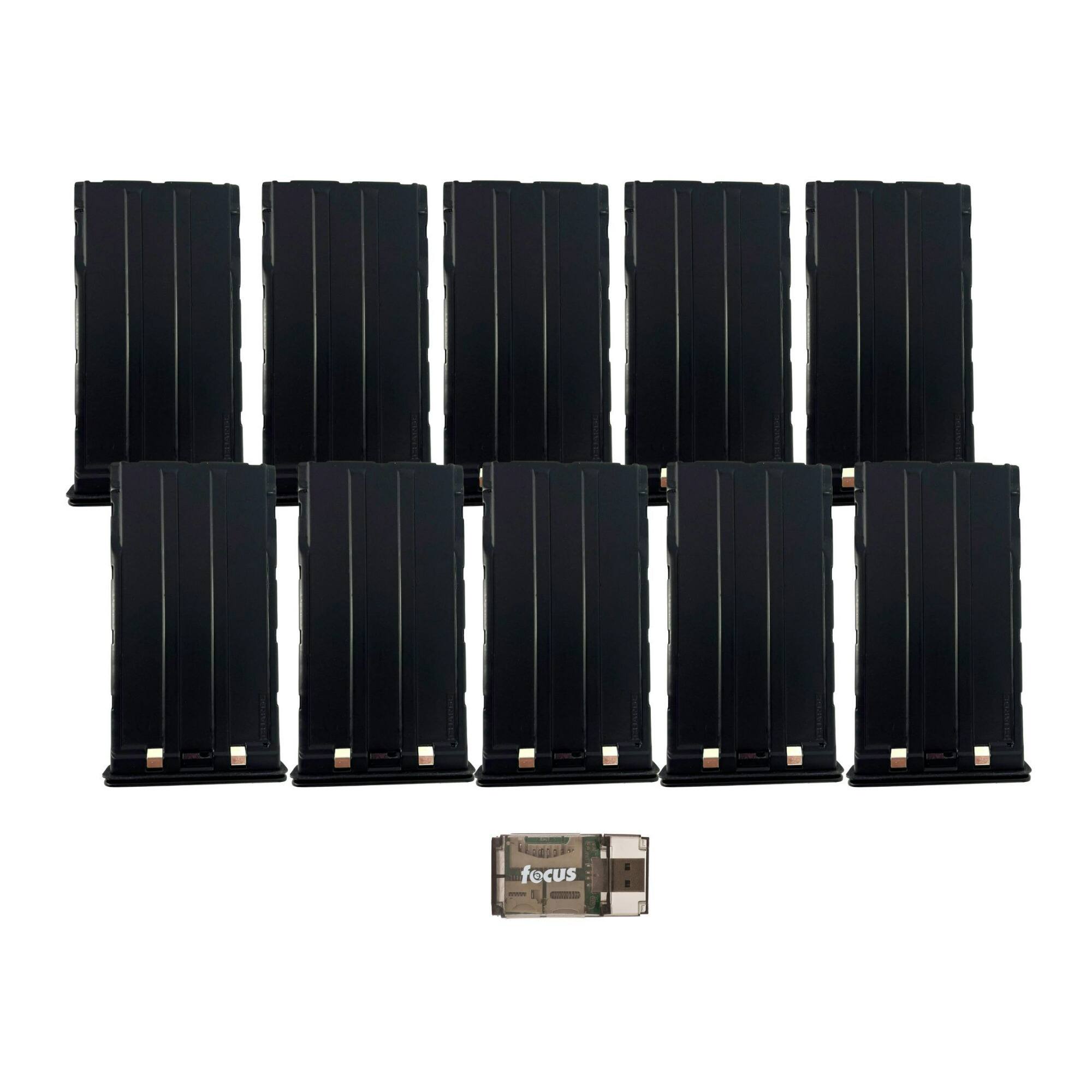 Front. Browning Trail Cameras - Browning Trail Cameras BTC-LPC2 Rechargeable Li-Ion Battery Bundle (10-Pack).