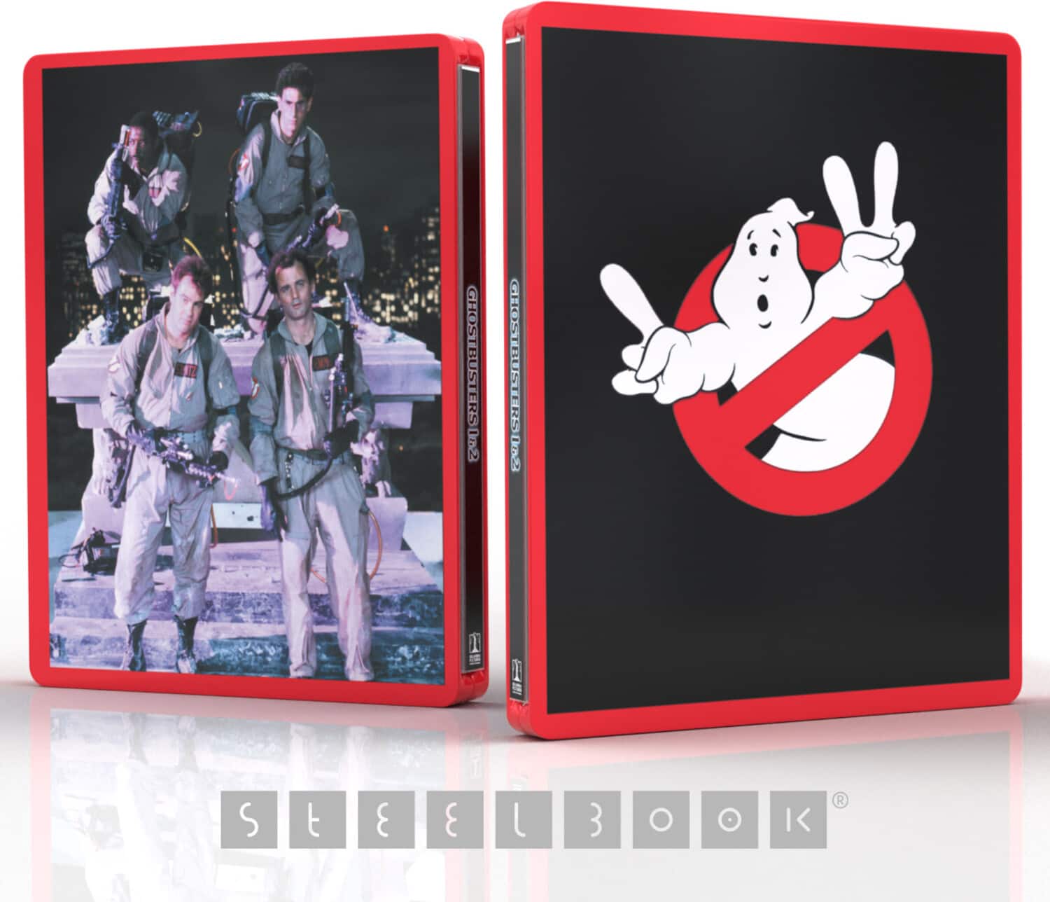 Ghostbusters / Ghostbusters II (Steelbook)   - 4K Blu-Ray [4K Ultra HD Blu-ray]