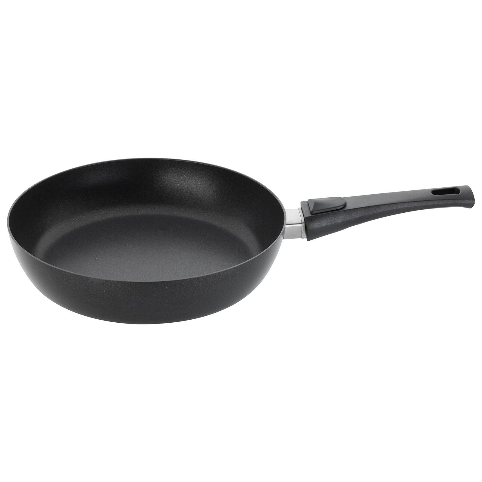 Alt View 1. Scanpan - Urban 3 Quart Saute Pan with Detachable Handle, 11-Inch - Black.