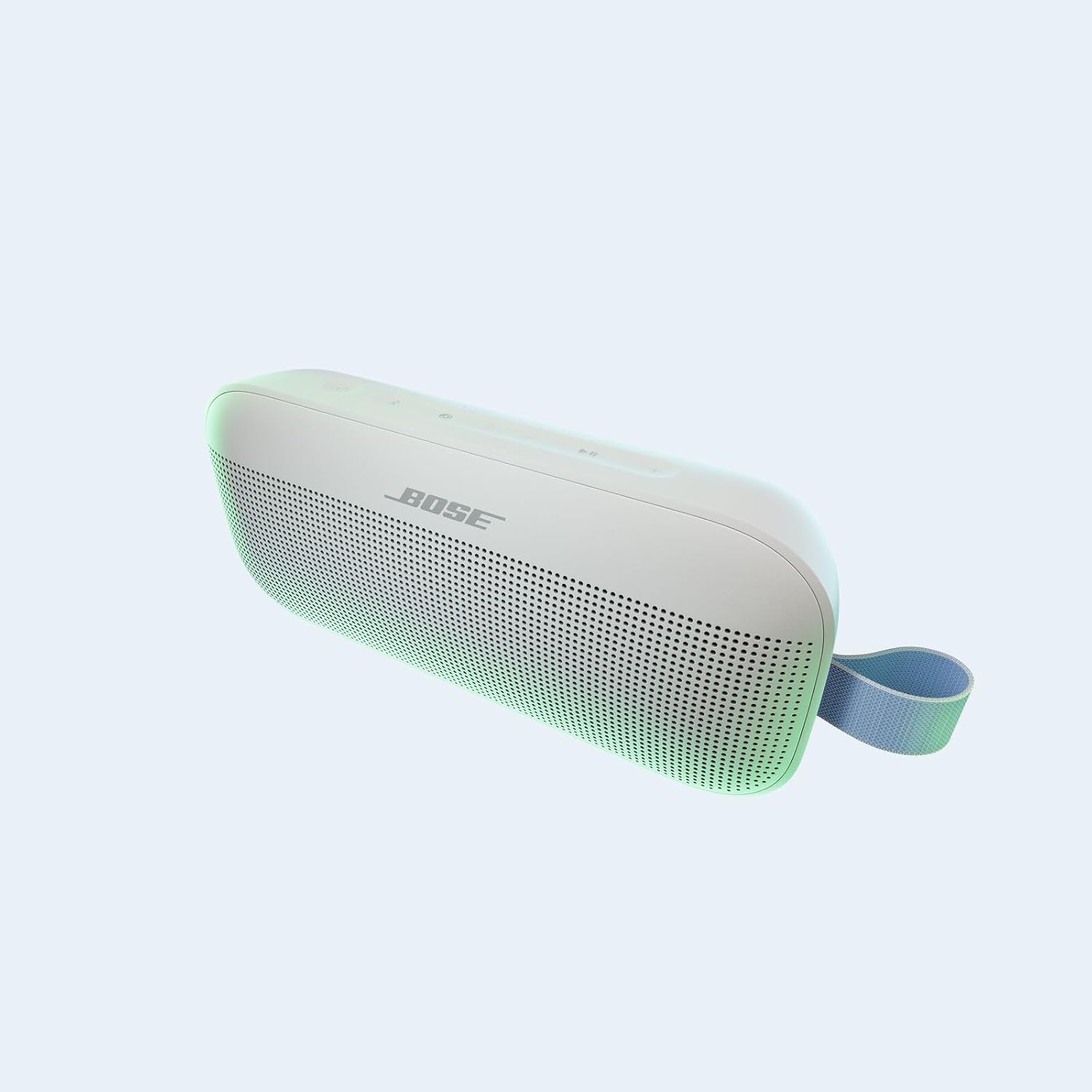 Alt View 1. Bose - Bose SoundLink Flex Bluetooth Speaker (2nd Gen) Bundle with Fast Charger - Portable (Fog Grey) - Fog Grey.