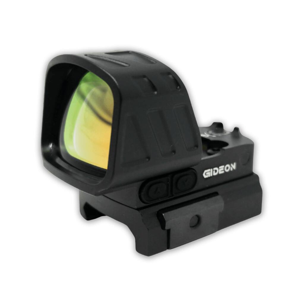 Front. Gideon Optics - Gideon Optics Judge XL Pistol Sight with Green Dot and Eye Relief (Black).