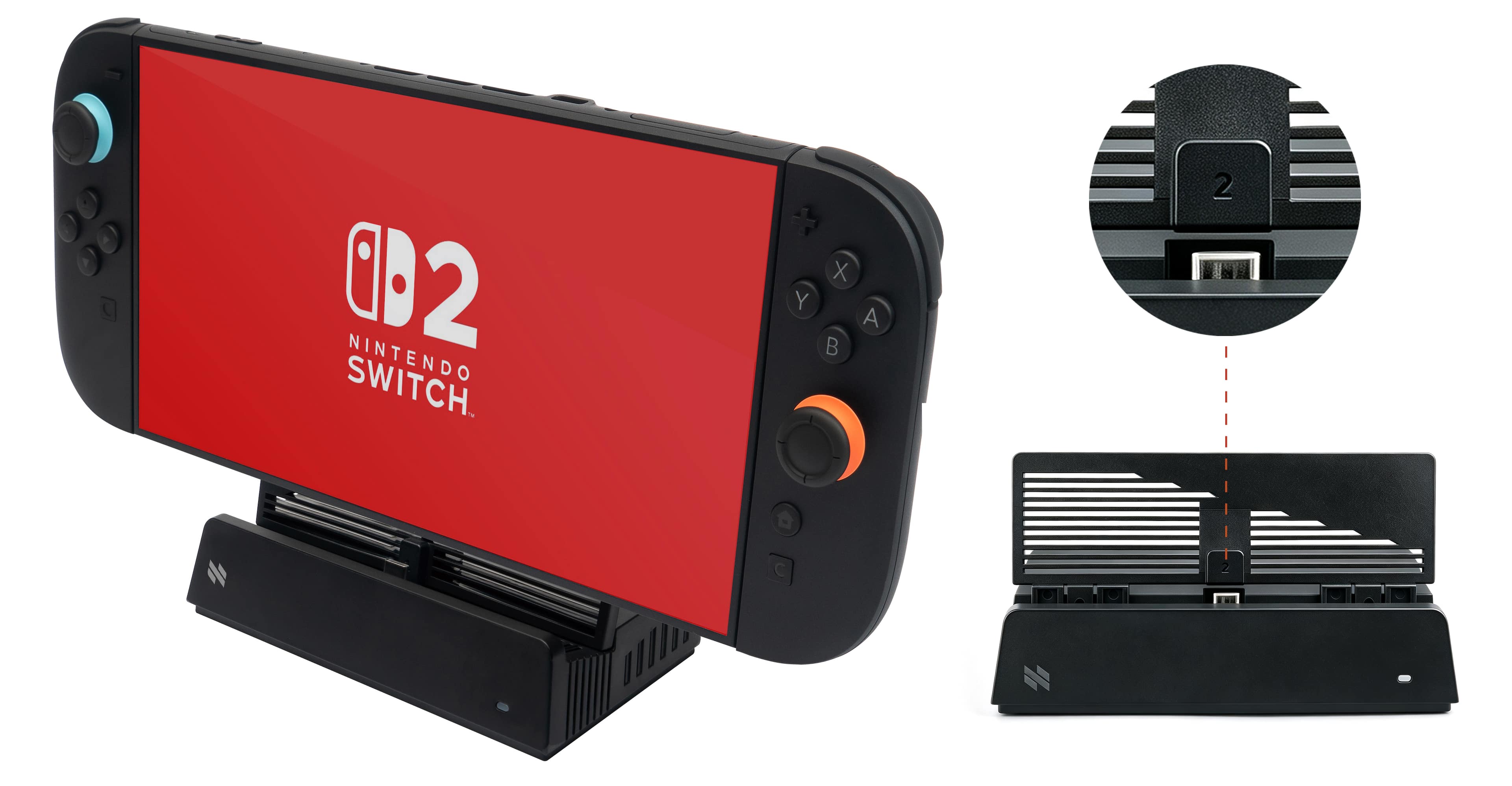 NEXT 4K TV Dock Kit for Switch 2, Switch & Switch OLED Black