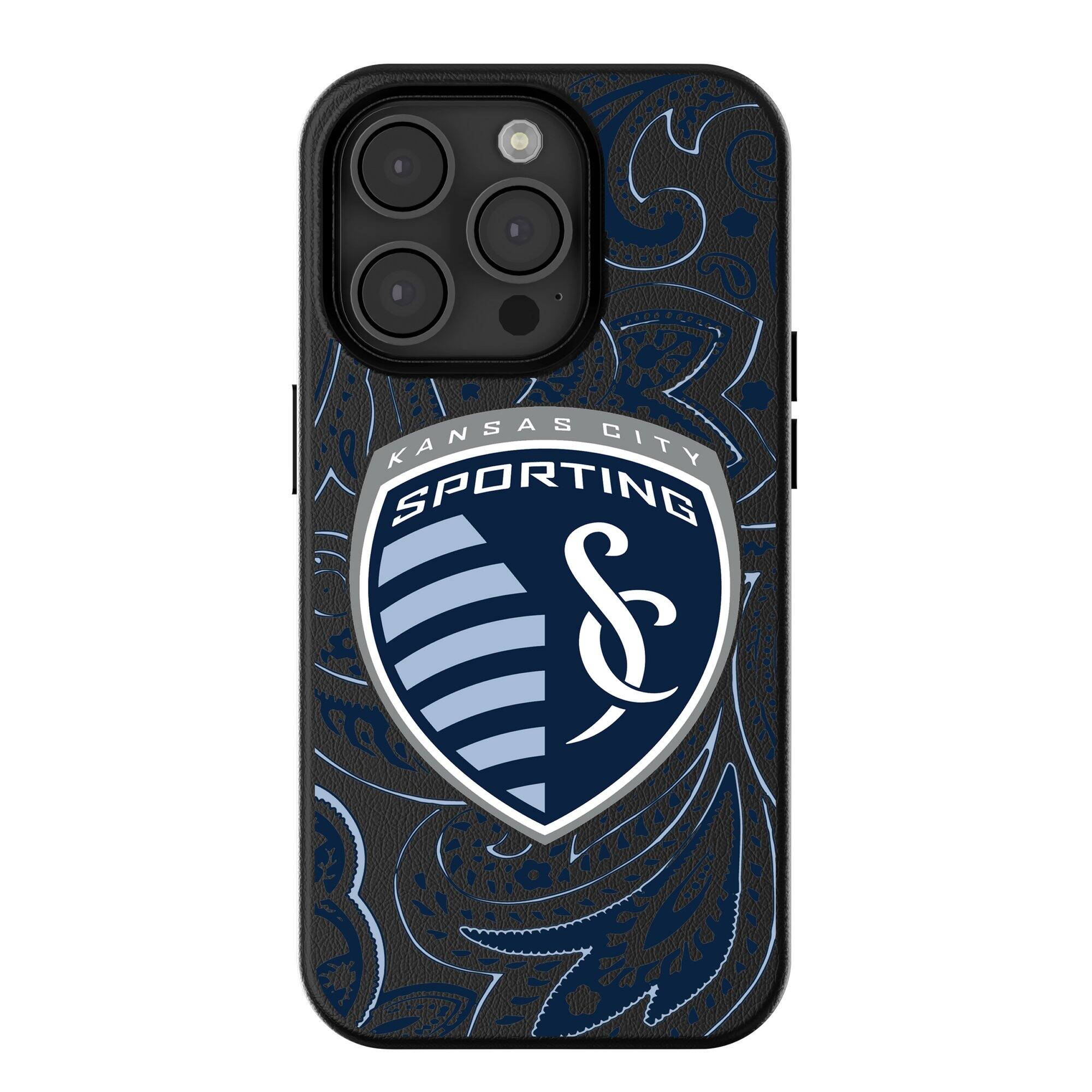 Keyscaper - MLS - Sporting Kansas City iPhone Magnetic Bump Case - 15 - Black