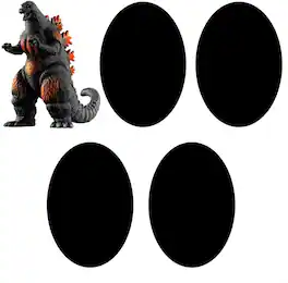 Bandai - Shokugan - Godzilla Striking Encylopedia - New Challenger 8ct Blind Box Display - COLLECTIBLES - Multicolor