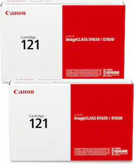 Canon - 121 Toner Cartridge, Standard Yield 2-Pack - Black