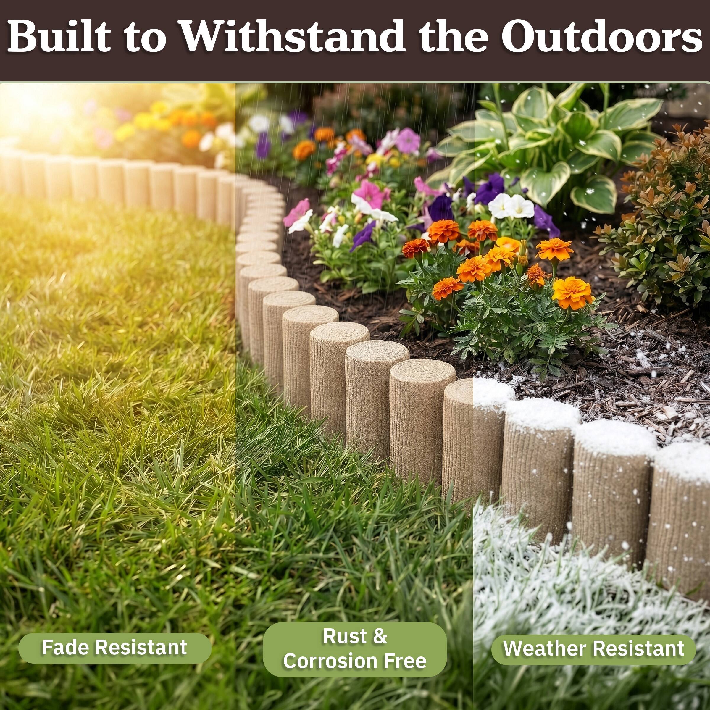 Built to Withstand the Outdoors

Fade Resistant

Rust & Corrosion Free

Weather Resistant
