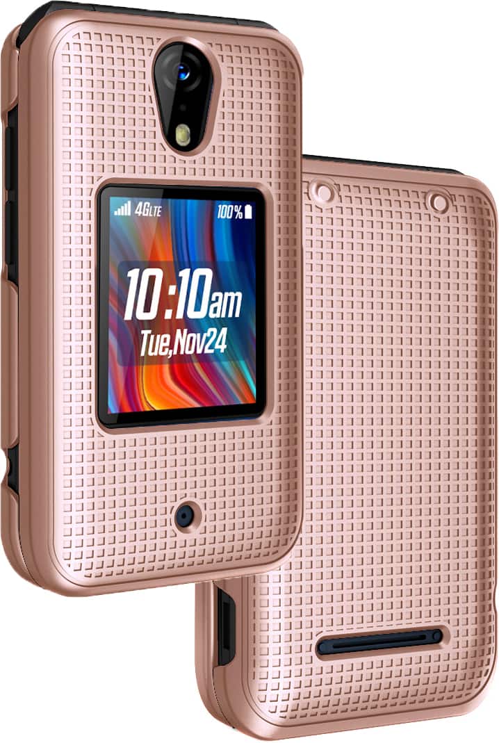 Nakedcellphone - Hard Case for Schok Flip 2022 Phone - Rose Gold
