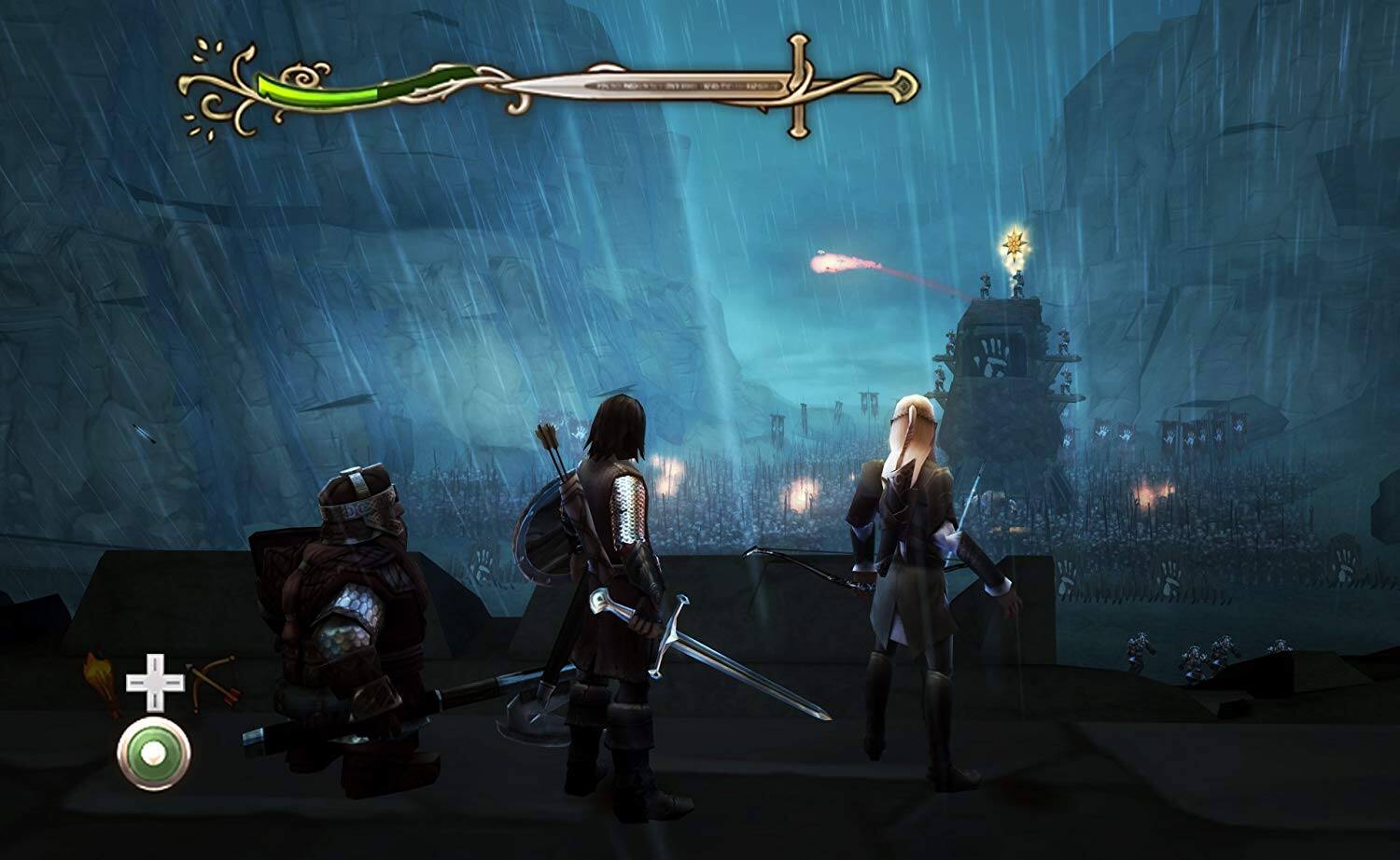 Alt View 2. WB Games - The Lord of the Rings Aragorn's Quest WII video game.