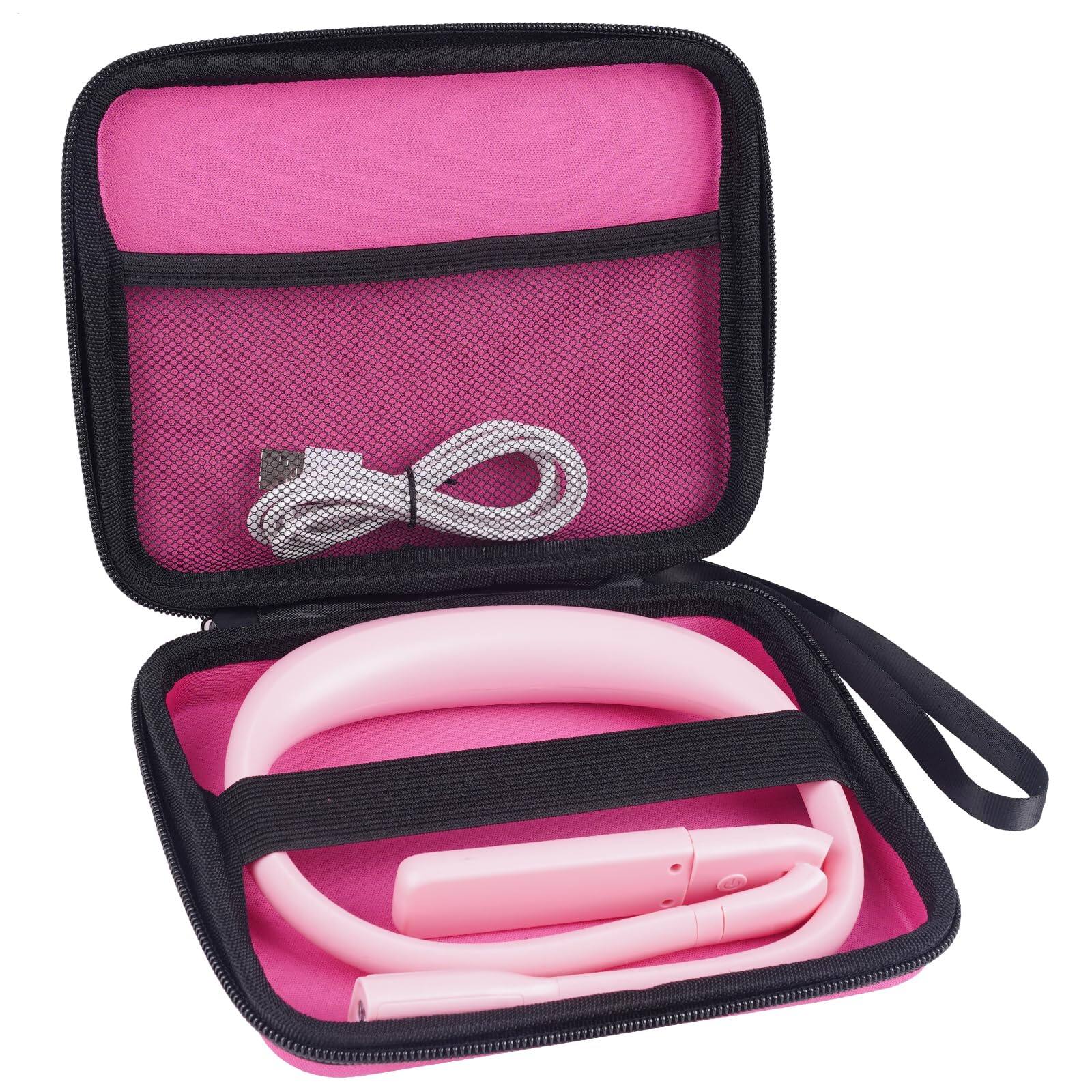 Pink with storage case