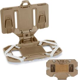 AGPtek - Universal Molle Tactical Phone Holder Fits 4.7"-6.7" Phones - Tan