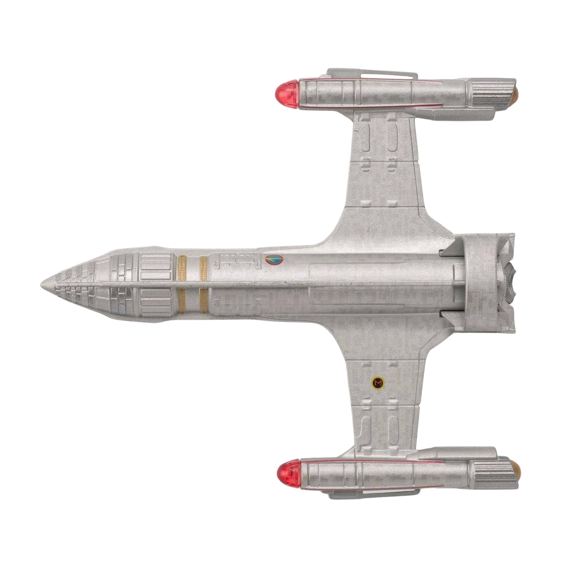 Alt View 4. Eaglemoss - Eaglemoss Star Trek Starship Replica | NX Alpha Prototype - Grey.