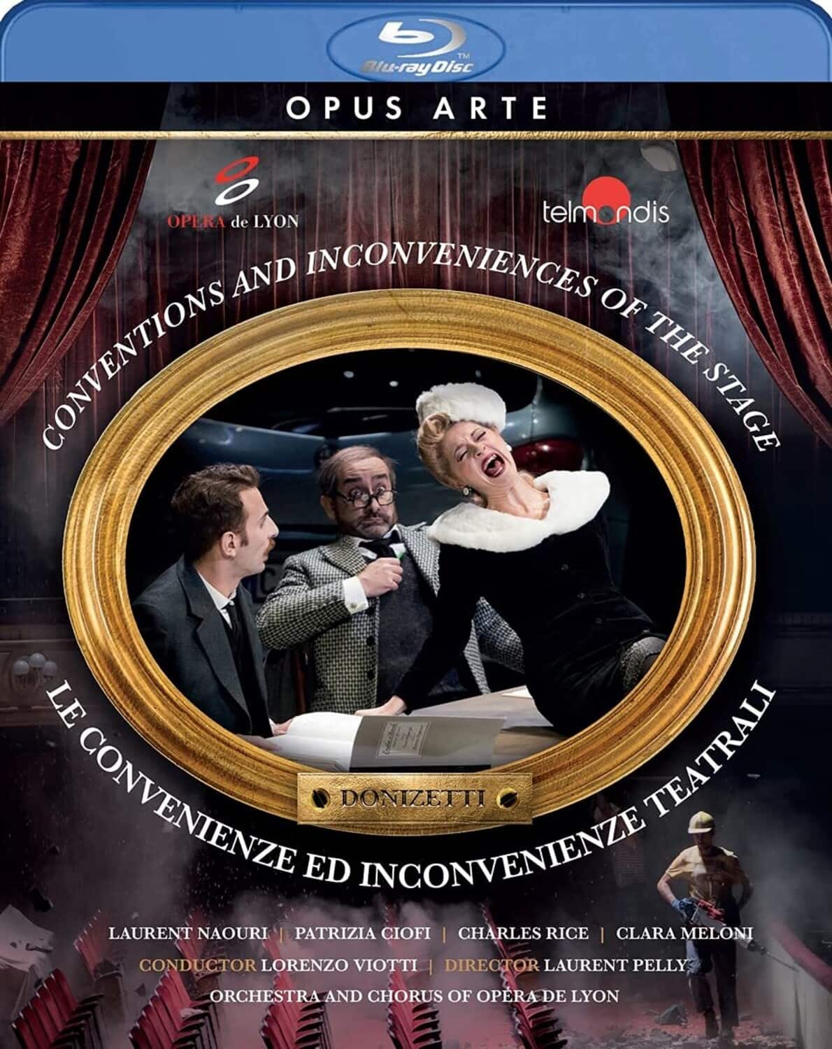 Rice Meloni Scala Aitken Naouri Pelly Viotti Orchestra - Le Convenienze Ed Inconvenienze Teatrali  - BLU-RAY