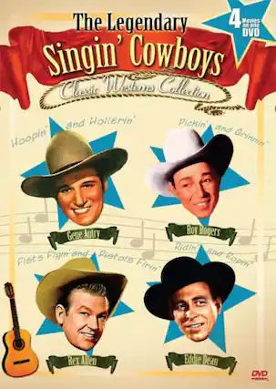 Front. Classic Westerns: Singing Cowboys Four Feature - DVD.