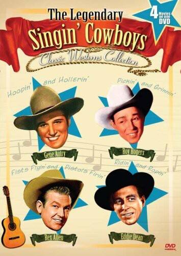 Front. Classic Westerns: Singing Cowboys Four Feature   - DVD.