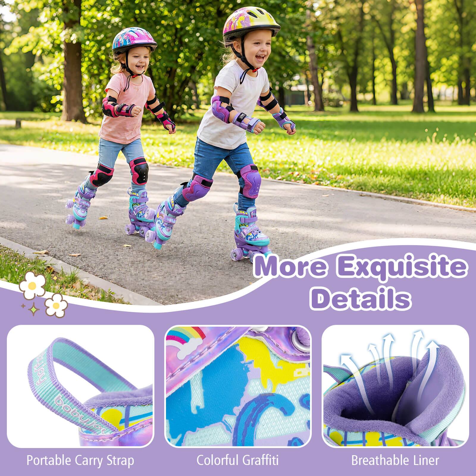 More Exquisite Details  
- Portable Carry Strap  
- Colorful Graffiti  
- Breathable Liner