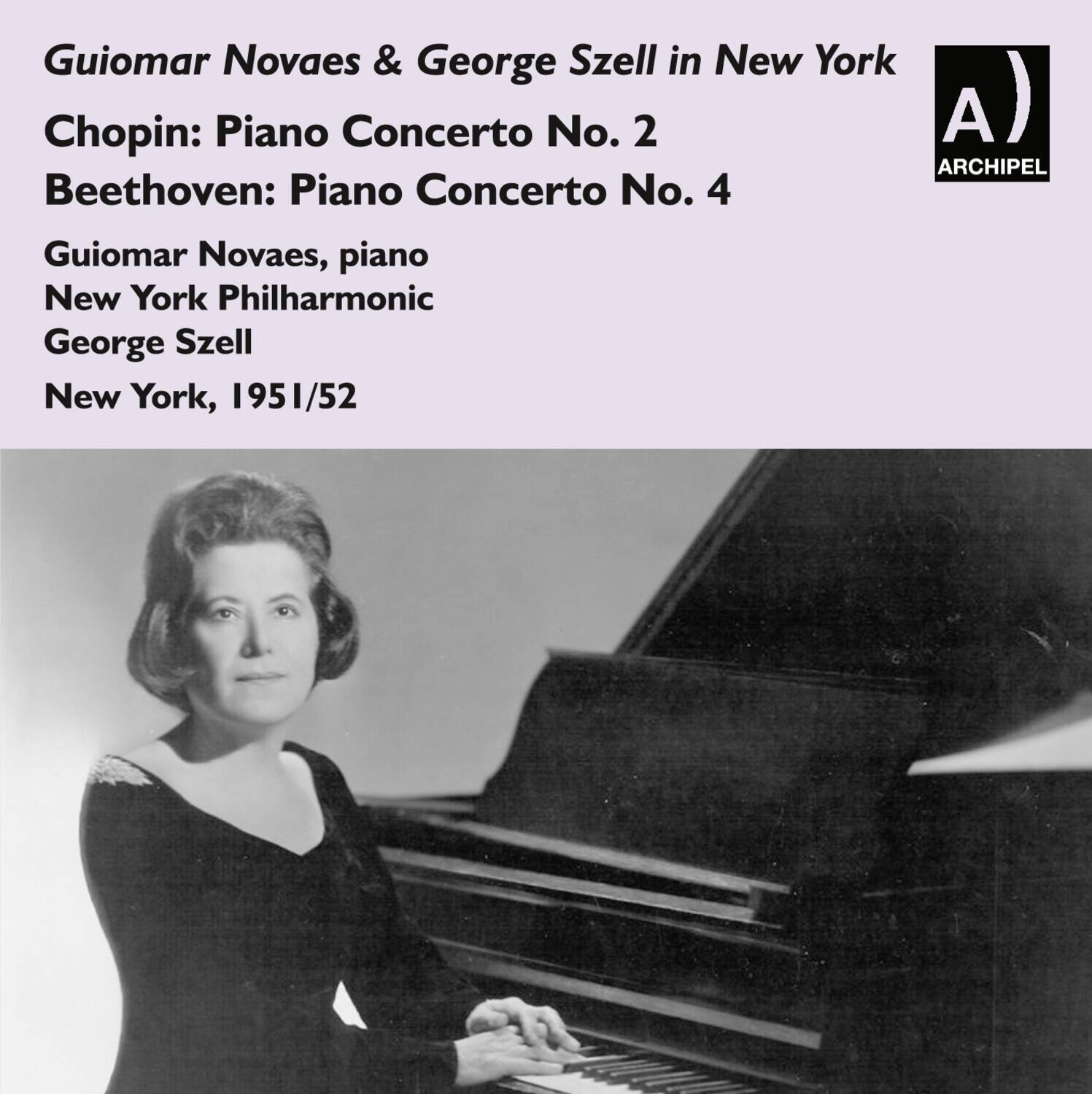Guiomar Novaes - Piano Concertos 2 & 4  - COMPACT DISCS