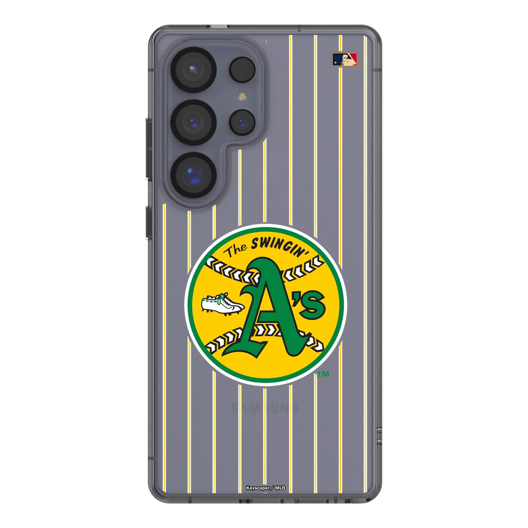 Keyscaper - MLB - Athletics 1971-1981 Cooperstown Pinstripe Galaxy Clear Case - S21 Plus - Multicolor price history on PriceWatchPro