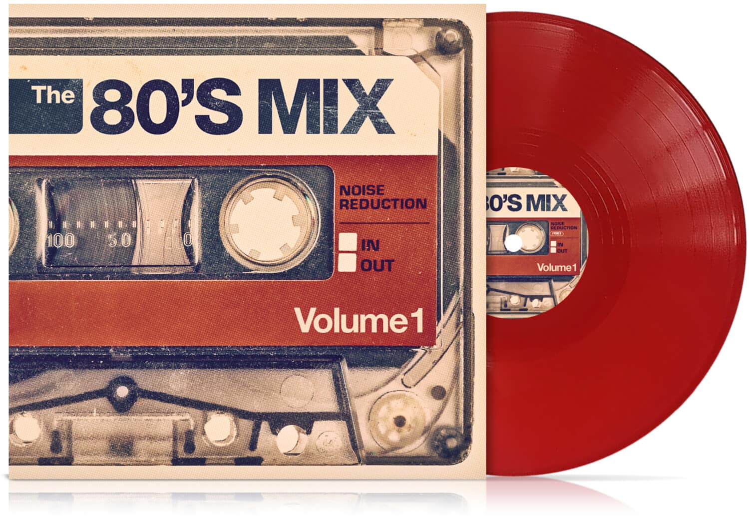 80s Mix Vol 1 / Various - Red Transparent Vinyl - 80s Mix Vol 1 / Various - Red Transparent Vinyl   - VINYL LP