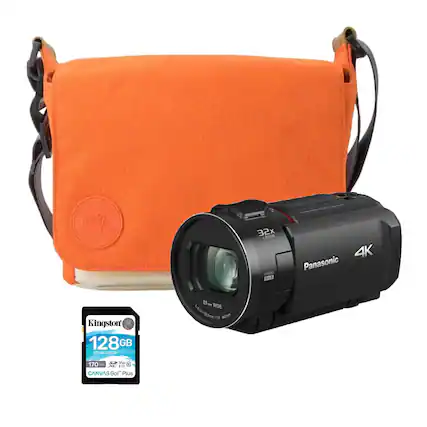 OL ORIGTL OSCela SOET 32x MOOS. VORC 31S 4K Panasonic Kingston 128GB SDHC/128GB V30 170MB/s CANVAS Go! Plus