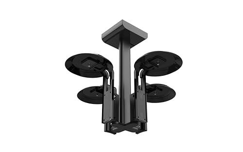 Alt View 5. Flexson - FLEXSON Quad Ceiling Mount For Sonos ERA 100 (Black, Single) - "NA".