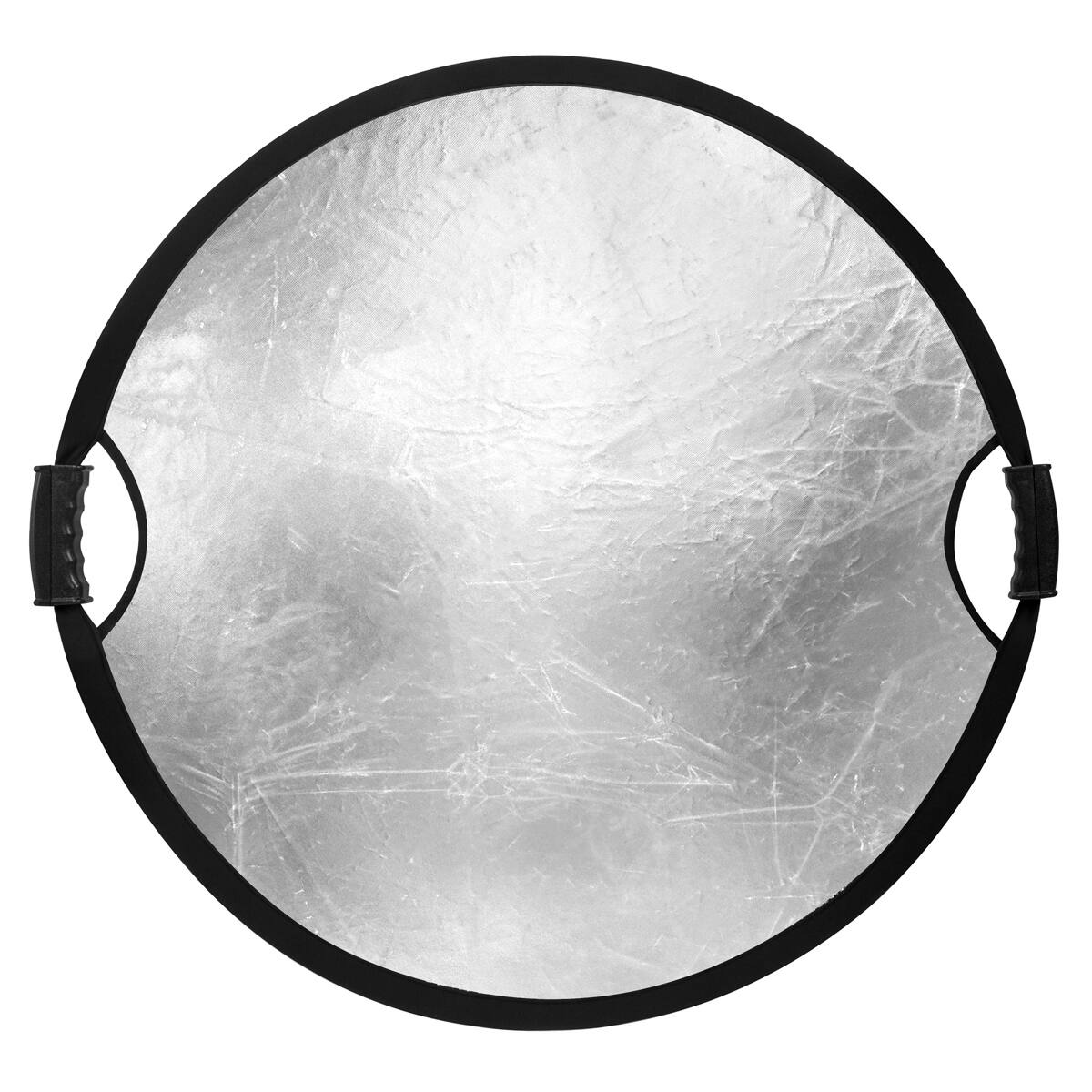 Alt View 1. Glow - Glow Circular Collapsible Reflector with Handles (32", Silver/White).