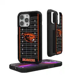 Keyscaper - NCAA - Oregon State Beavers Field iPhone Rugged Case - 15 - Multicolor