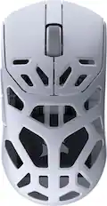 Front. CORSAIR - SABRE v2 PRO Wireless FPS MG Gaming Mouse - White.