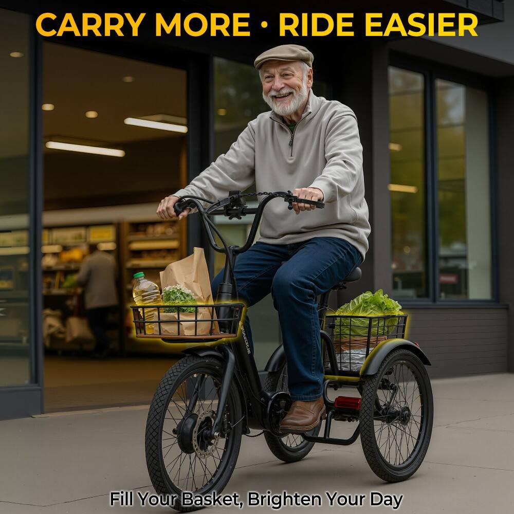 CARRY MORE • RIDE EASIER

Fill Your Basket, Brighten Your Day