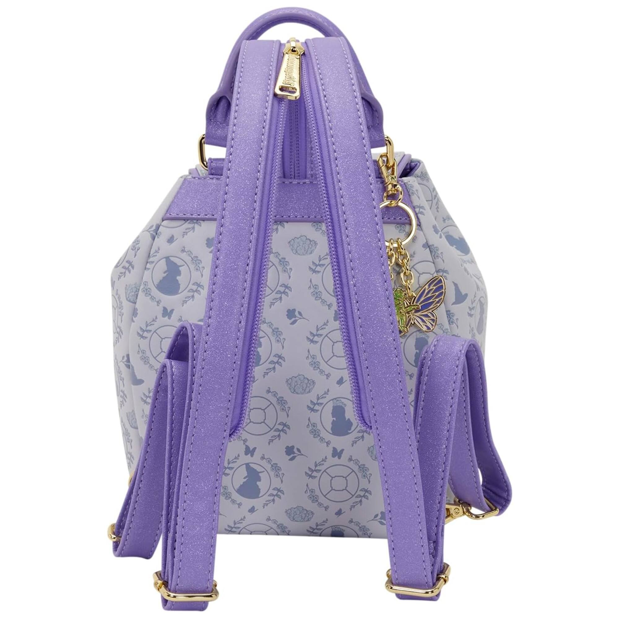 Alt View 2. Wicked - Loungefly Disney Purple Wicked Micro Mini Backpack - Multicolored.