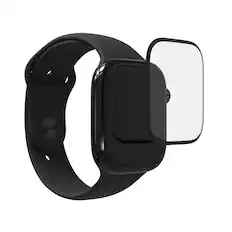 Angle. ZAGG - InvisibleShield Fusion Eco Flexible Hybrid Screen Protector for Apple Watch Series 11/10 46mm - Clear.