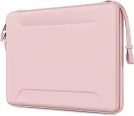 Fintie - 13-14 Inch Sleeve Case for MacBook Neo 13'', MacBook Air 13.6'', MacBook Pro 14'', Shockproof EVA Carrying Laptop Bag - Blush