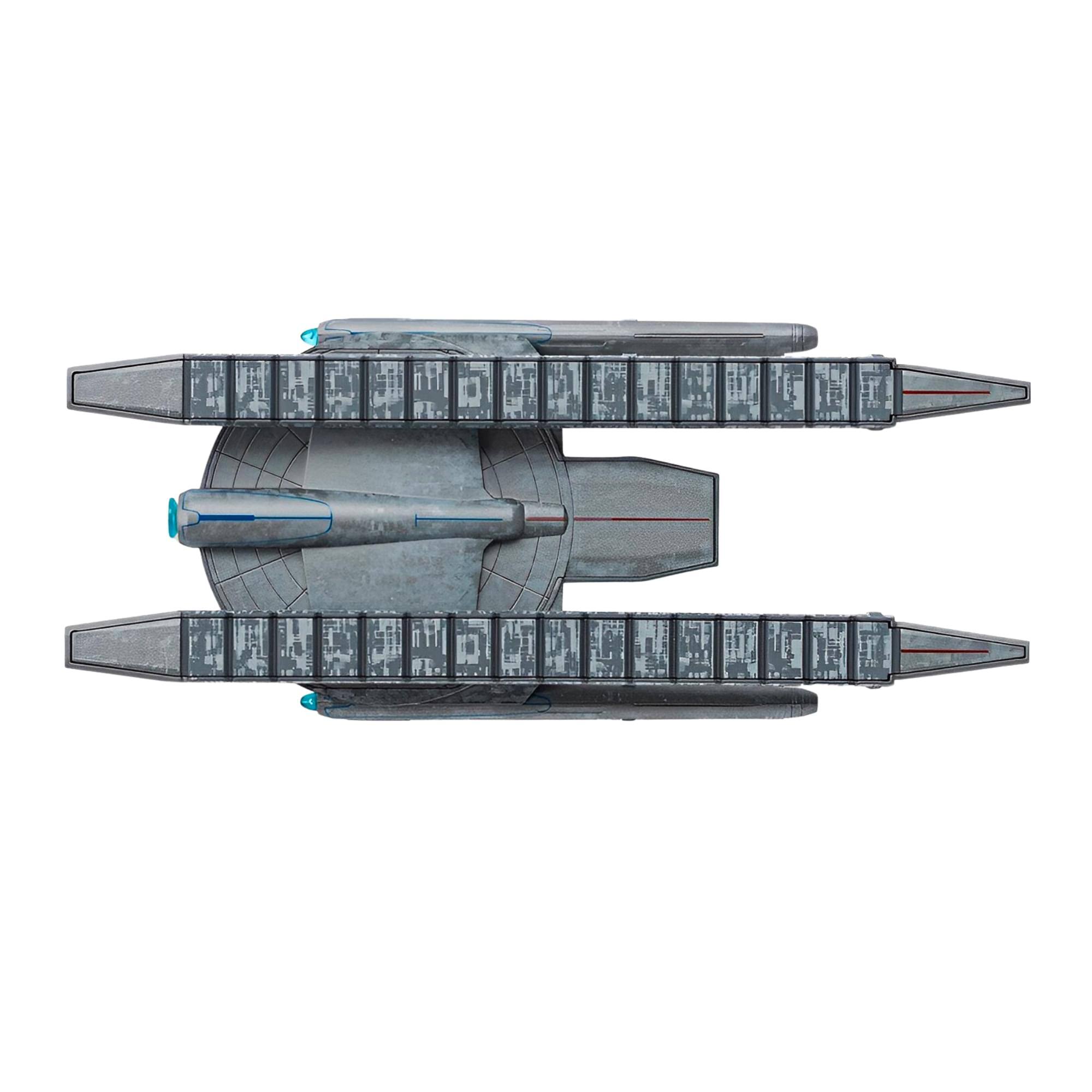 Alt View 3. Eaglemoss - Eaglemoss Star Trek Ship Replica | Kobayashi Maru - Grey.