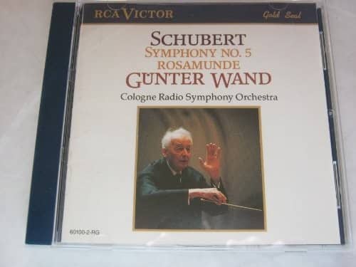 Schubert / Wand / Cologne Sym Orch - Sym No 5   - COMPACT DISCS [CD] price history on PriceWatchPro